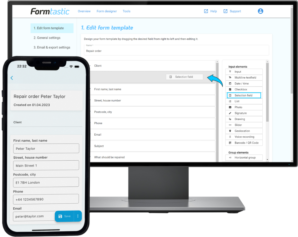 form generator