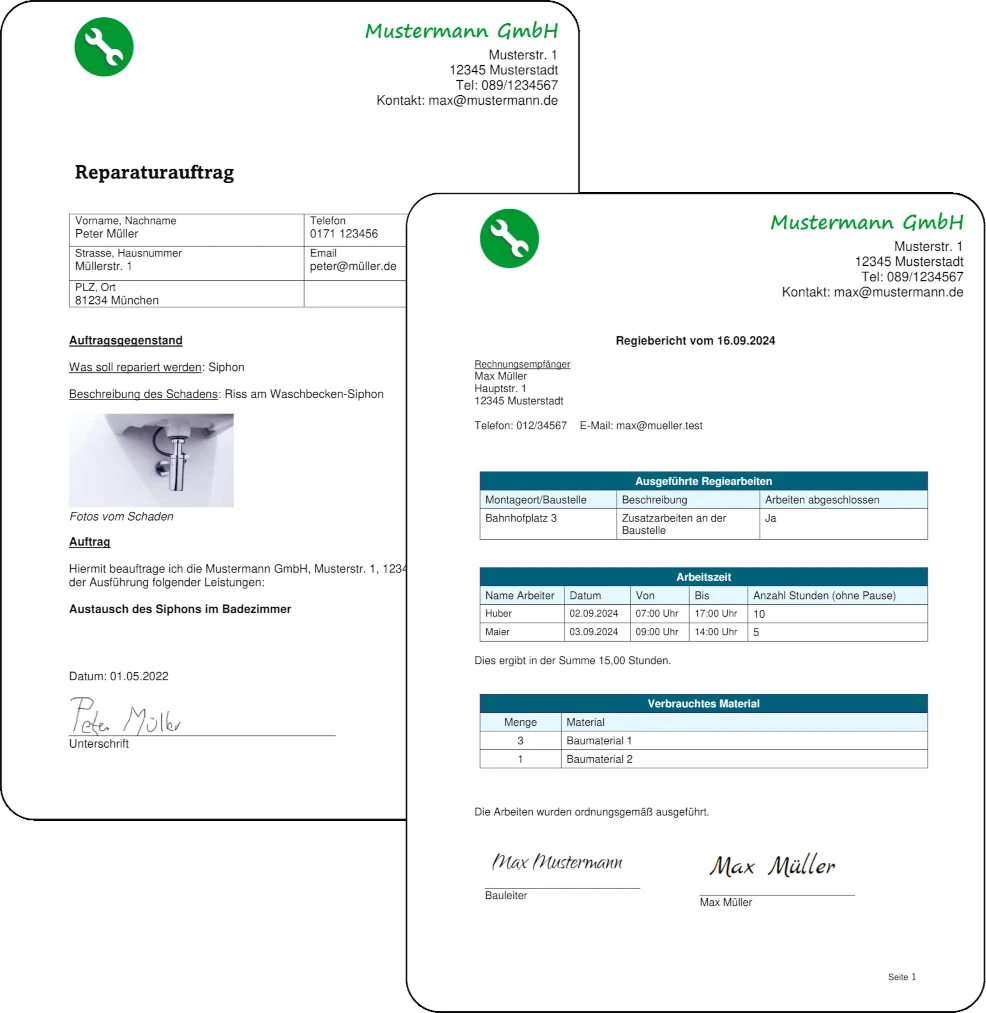 App-Baukasten-PDF-Export