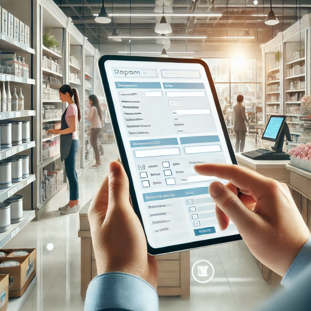 Digital Forms In Retail Efficiency Time Savings