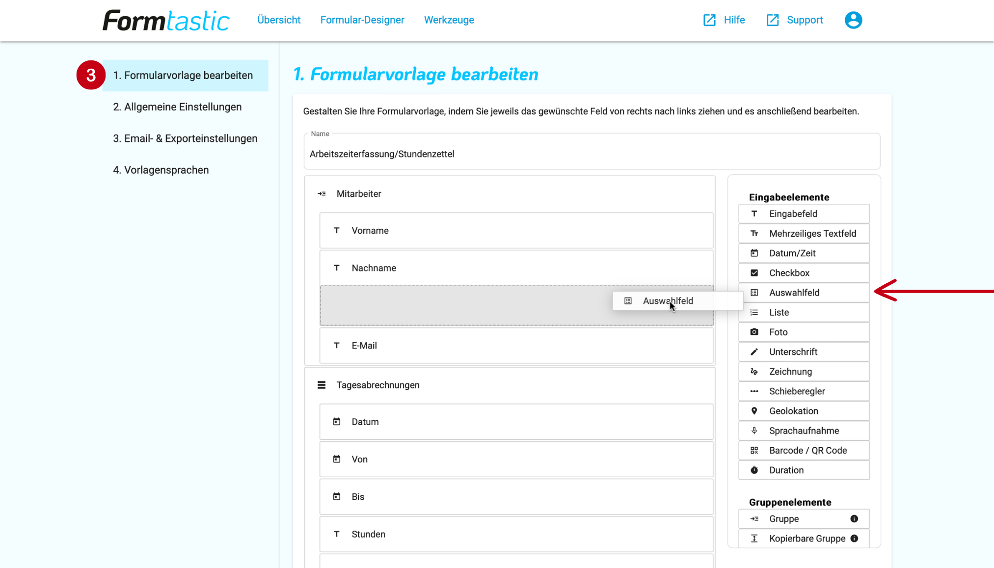 Formtastic Formularvorlage Bearbeiten