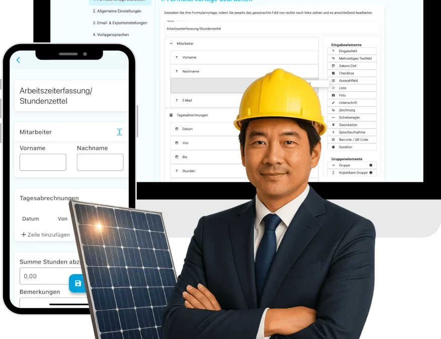 Qualitätssicherung im Bauwesen – Formulare als digitale Prüfprotokolle