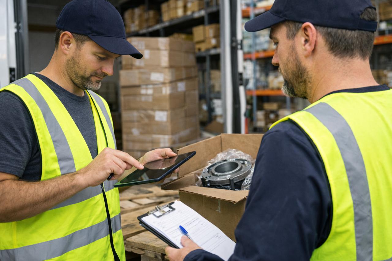 digital goods receipt inspection app