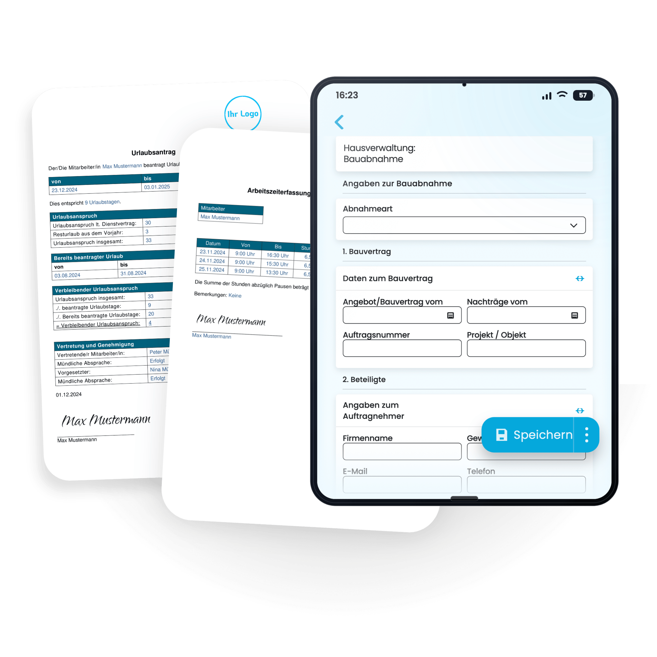 Formtastic App– digitales Formular Außendienst, PDF automatisch erstellen